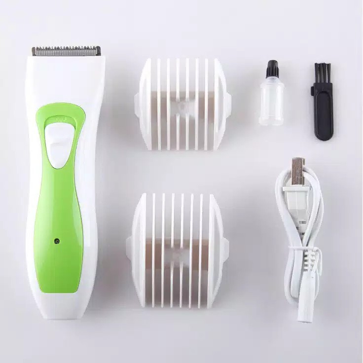 Alat Cukur Rambut Elektrik Bayi Anak Hair Clipper Pencukur Rambut R15