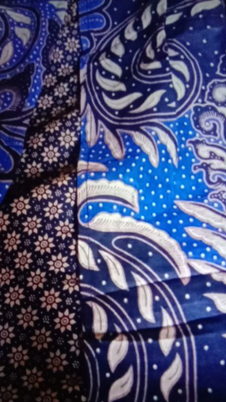 Batik Solehah - Gamis Anak Batik Maura Couple - Sania Ruffle Batik Couple Ori Ndoro Jowi