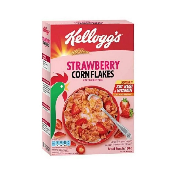

KELLOGGS FRUIT STRAWBERRY CORN FLAKES 180 GR