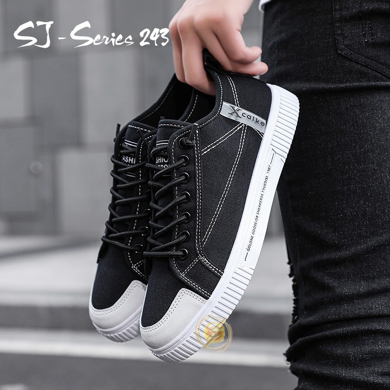 [OOS] Sepatu Sneakers Pria Casual Santai Kualitas Import Premium - 243