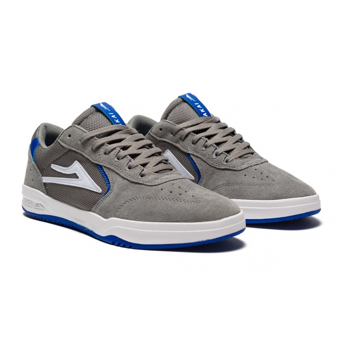 LAKAI ATLANTIC GREY/BLUEBERRY SUEDE