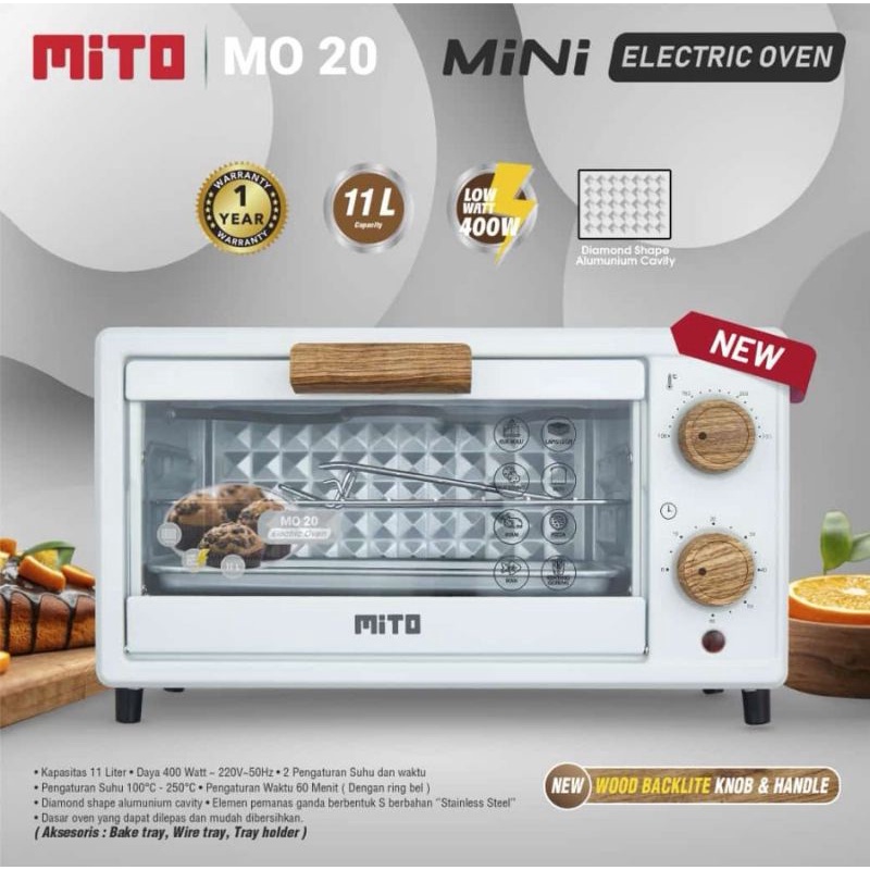 Oven Mito MO 20 11L Low Watt