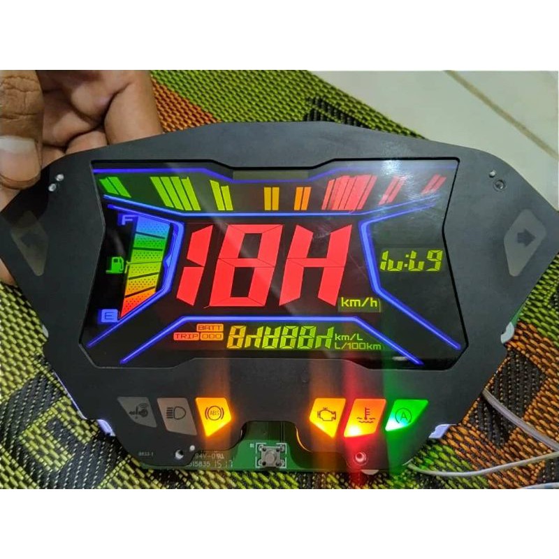 Service spedometer aerox 155 sunburn blur atau buram