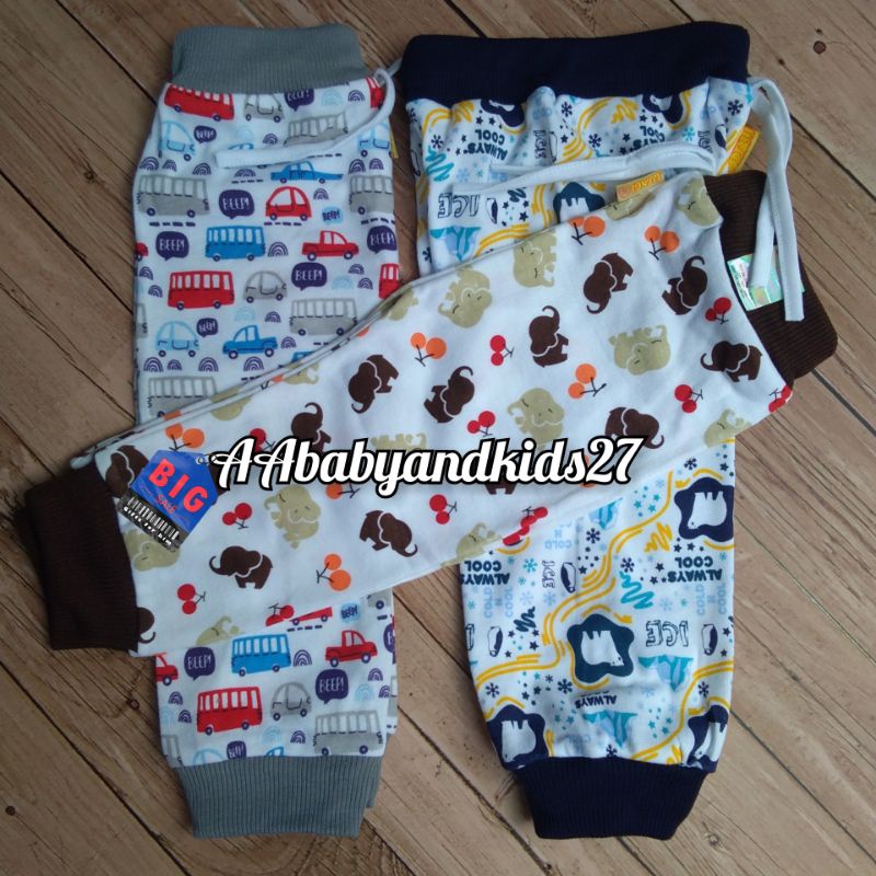 USAGI - 1 PC CELANA PANJANG BAYI MODEL JOGGER BAHAN KAOS DAN SNI USIA 1-4 TAHUN