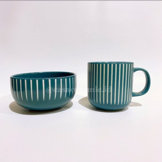  Mangkok  Keramik  Mug Keramik  Dark Tosca Set Shopee Indonesia