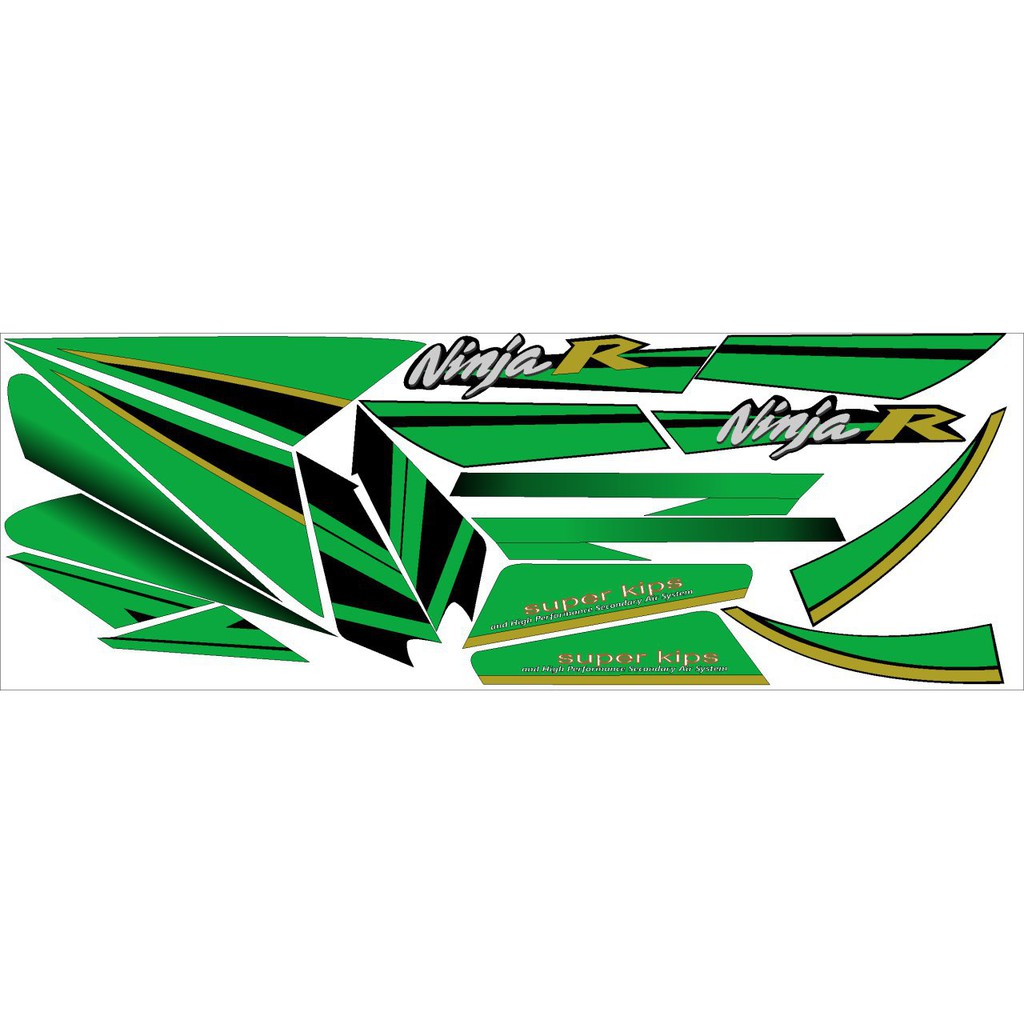 Striping Stiker Ninja R se 2015