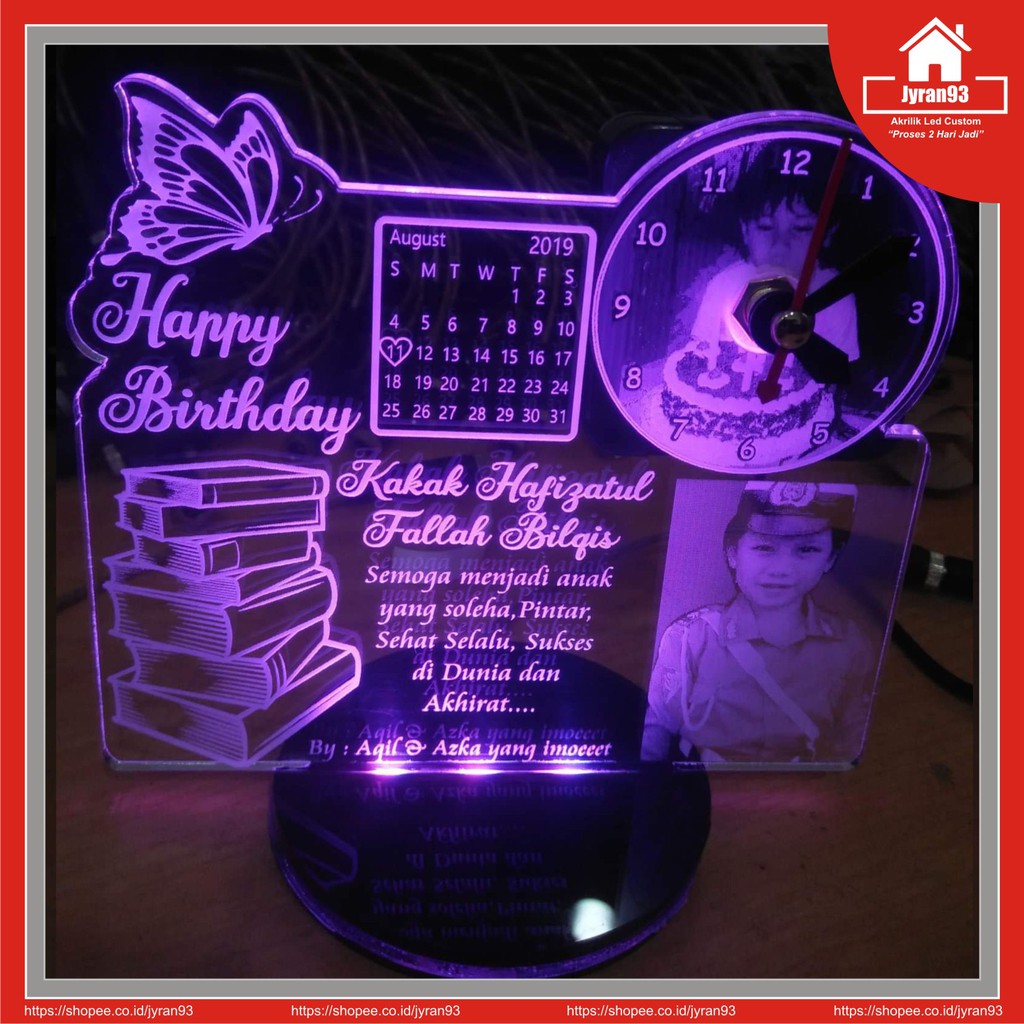 

Kado Ulang Tahun Anak Motif Kupu Kupu Lucu - Hadiah Ulang Tahun Anak Unik - JAKARTA
