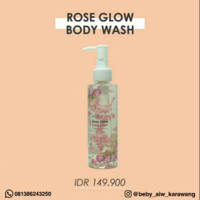 ROSE GLOW BODY WASH BEBY By dr TATA  (Klinik Dermapro Jakarta)