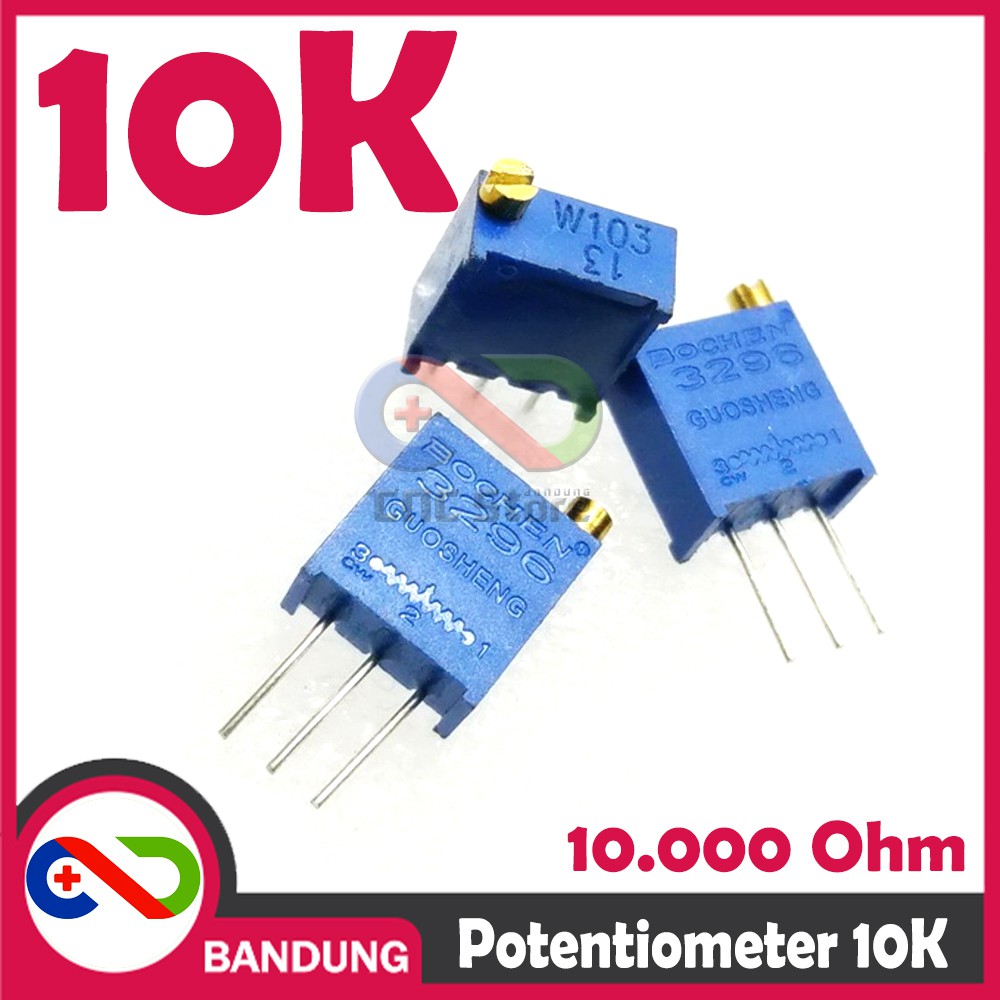 POTENSIO TRIMER 10K OHM 10000 OHM 10.000 OHM TRIMPOT MULTITURN VR 32