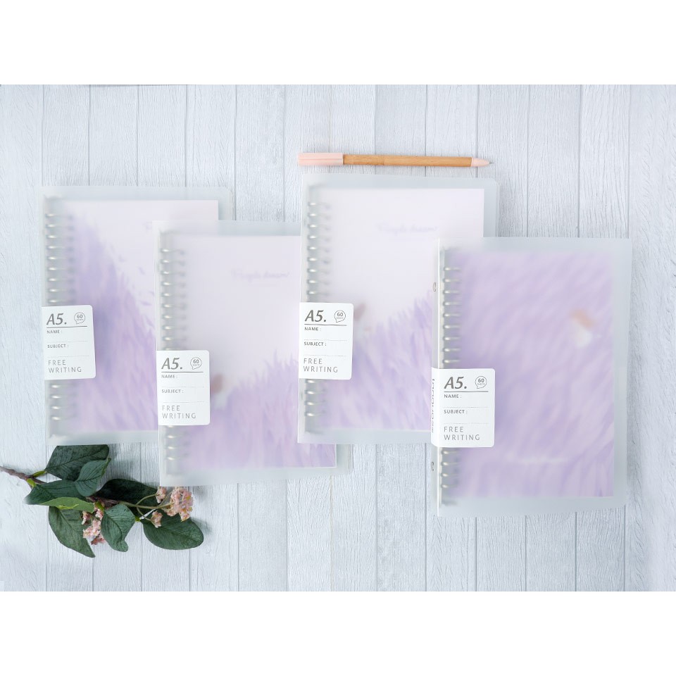 

Purple Dream File Binder A5