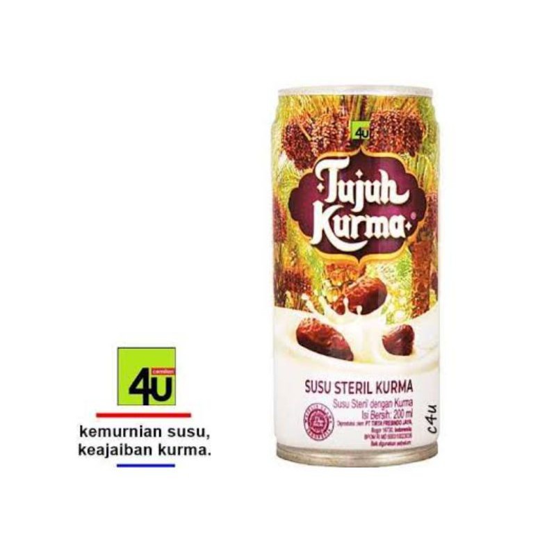 

SUSU STERIL TUJUH KURMA 200ML