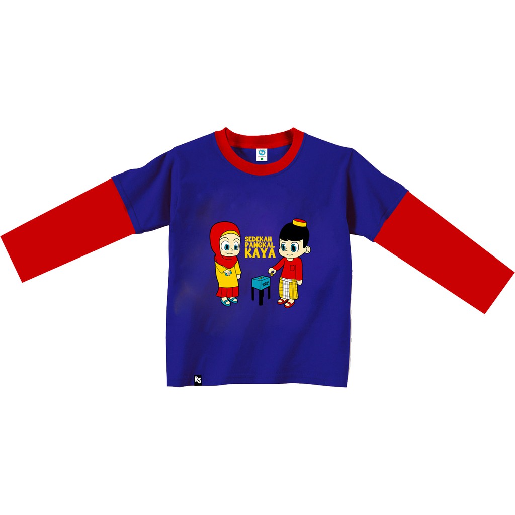  Kaos  Anak Muslim Branded  Murah Bahan  Katun Combed 24S umur 
