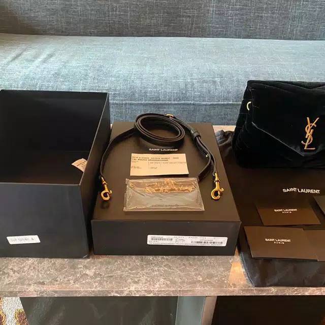 Tas YSL Black Crossbody