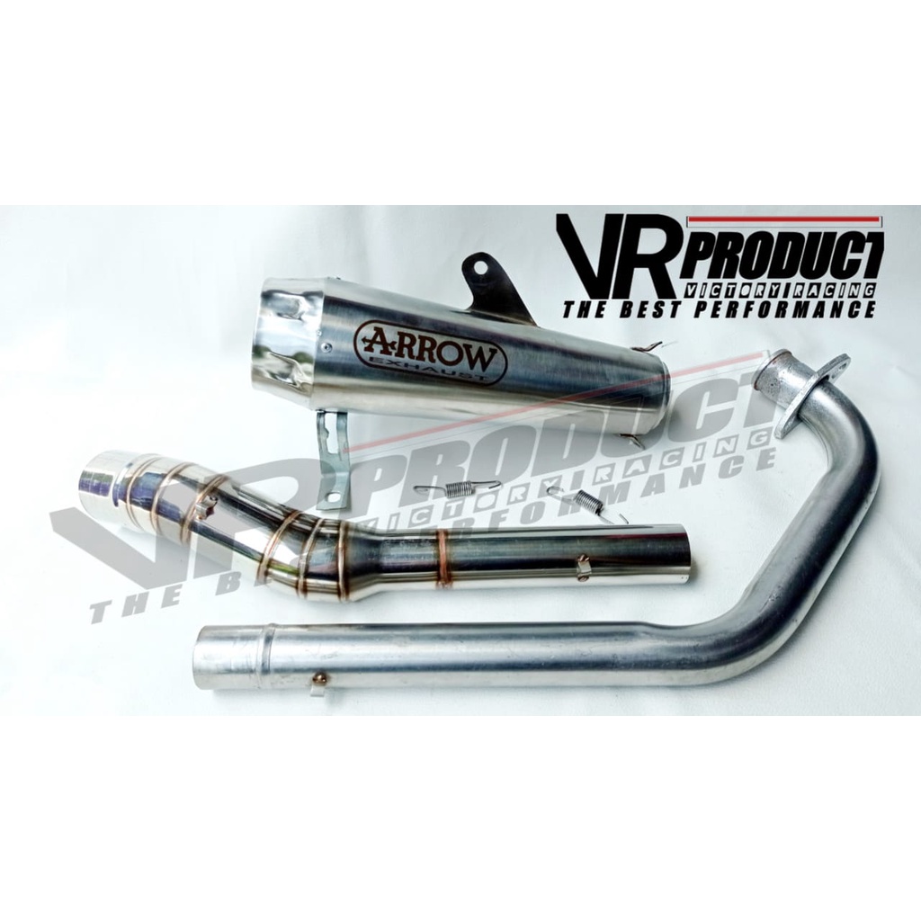 Knalpot ARROW 150cc Vixion,CB150,CBR,GSX,Verza,R15,FU Dll