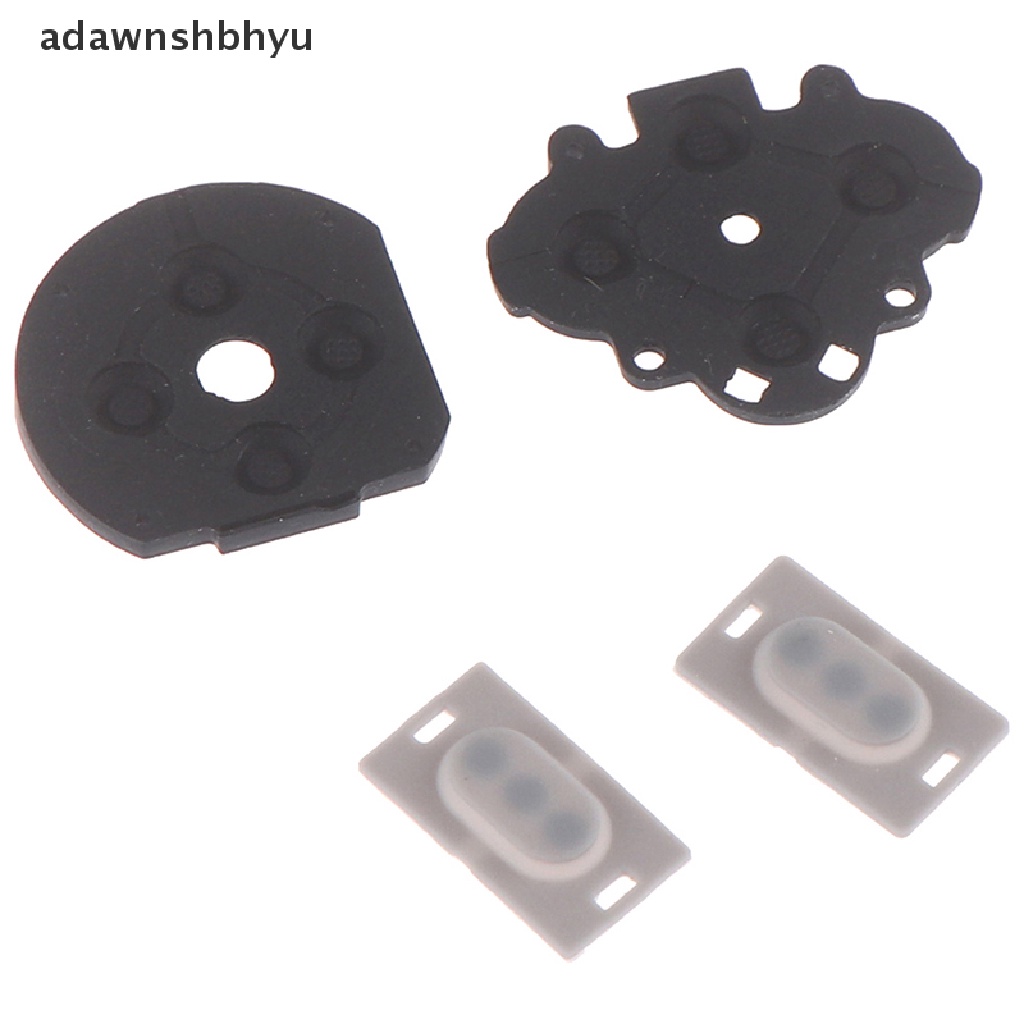 Adawnshbhyu 4pcs /set Silikon Karet Tombol Switch Conductive Pad Pengganti Psp1000