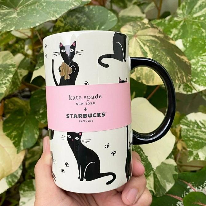 yang dicari@@@@] Kate Spade X Starbucks Cat mug