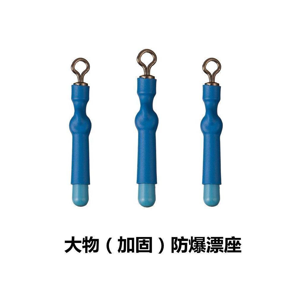 Top 50Pcs/Lot Alat Pancing Blok Putaran Karet Tahan Lama Bobber Baru