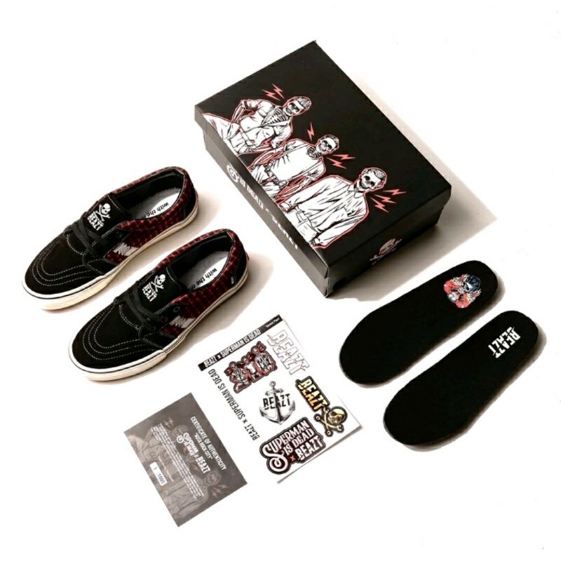 Sepatu Beazt x Superman Is Dead SID