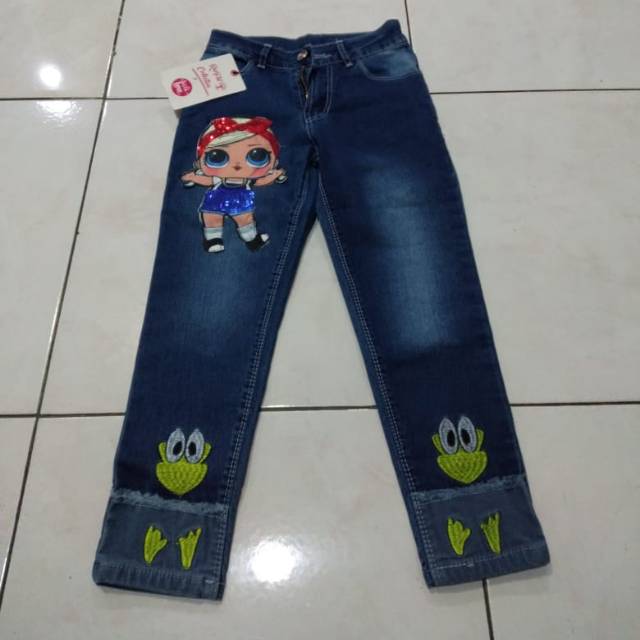 Celana jeans anak/celana jeans/jenas anak LOL/jeans anak/fashion anak/celana anak/celana jeans