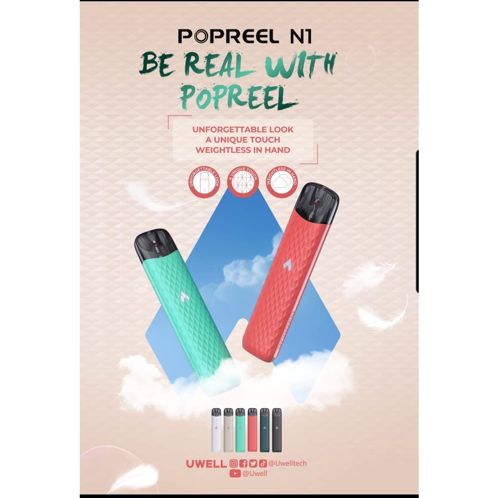 UWELL POPREEL N1 POD SYSTEM BY UWELL POD KIT