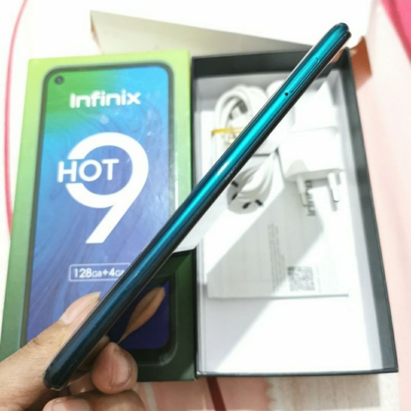 hp murah infinix hot 9 ram 4/128 (second) part ori