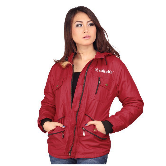 Jaket Parasut Wanita / Jacket Motor Cewek Outwear Hoodies