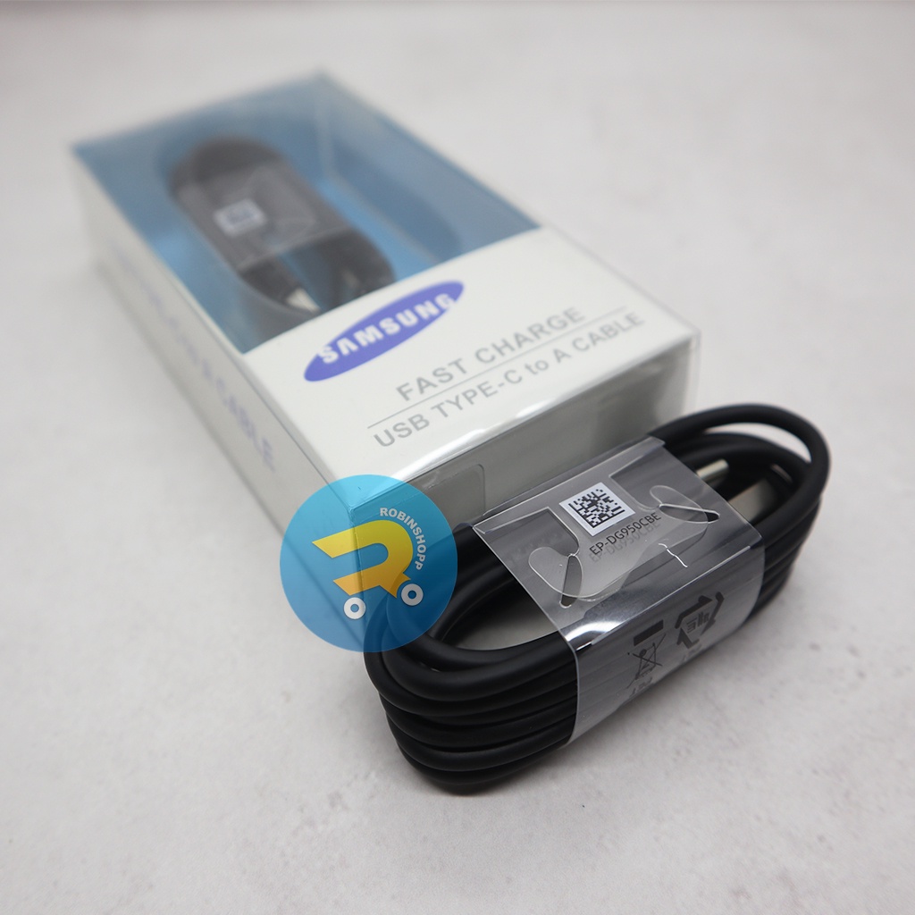 Kabel Samsung Type C original 100 % Fast Charging -  Kabel Data Samsung S10 - Kabel S9 -Kabel S8 -Kabel A50 - Kabel A30 - Kabel M30  -Kabel M20