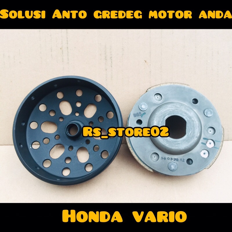 MANGKOK KAMPAS GANDA HONDA VARIO 125-150 ORIGINAL CUSTOM ANTI GREDEK