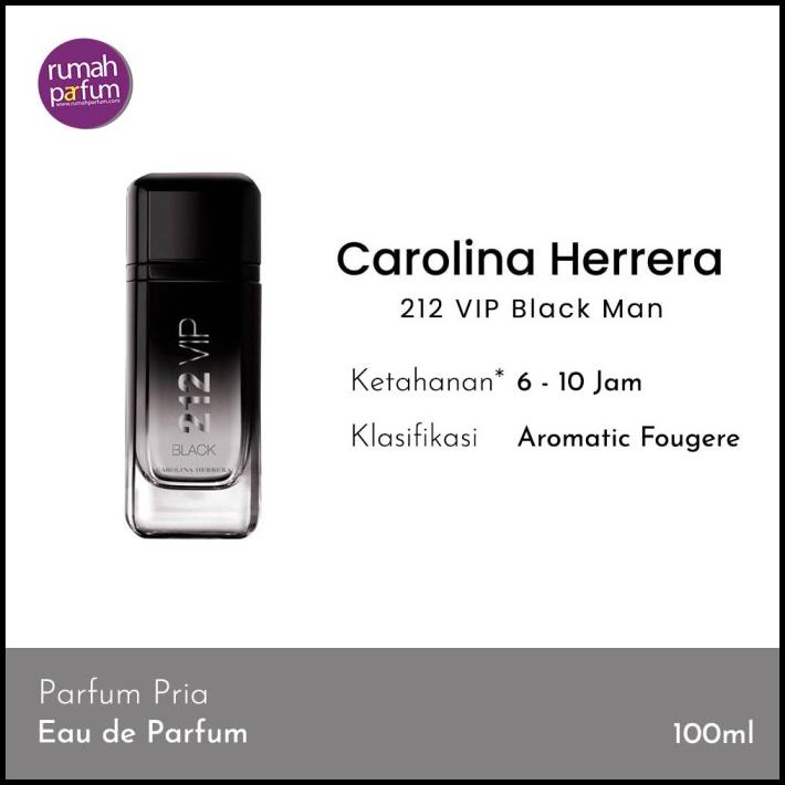Carolina Herrera 212 Vip Black Man Diskon