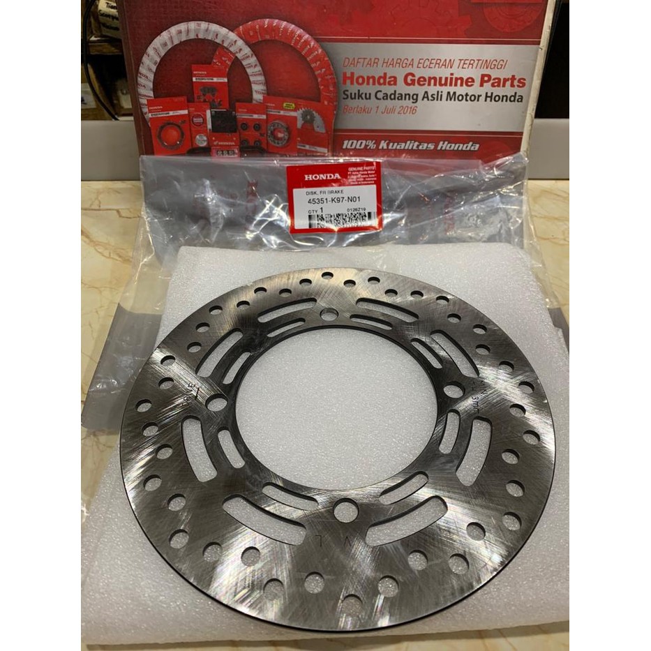 DISK CAKRAM DEPAN PCX 150 SMART KEY Asli Honda 45351K97N01