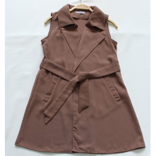 baju atasan modern anak perempuan outer Vest Hitam Navy baju atasan modern anak perempuan outer Vest Hitam Navy