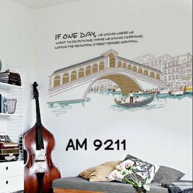 Wall sticker 60x90 am9211 i one day