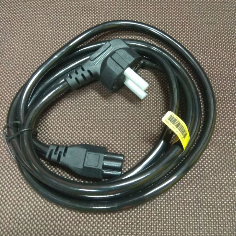 Kabel power laptop 3 lubang RVtech 1.8 m