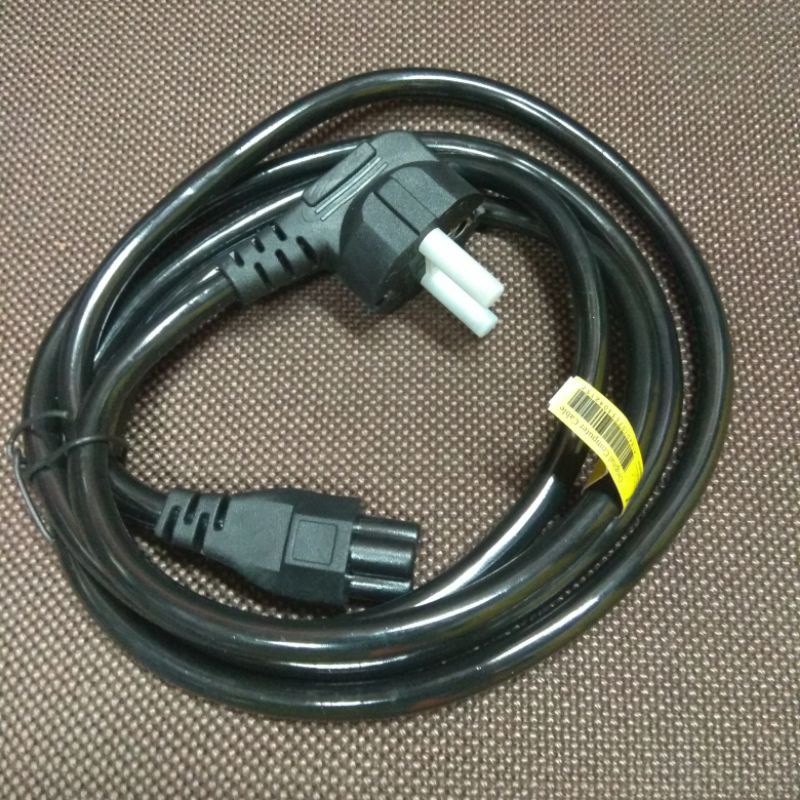 Kabel power laptop 3 lubang RVtech 1.8 m