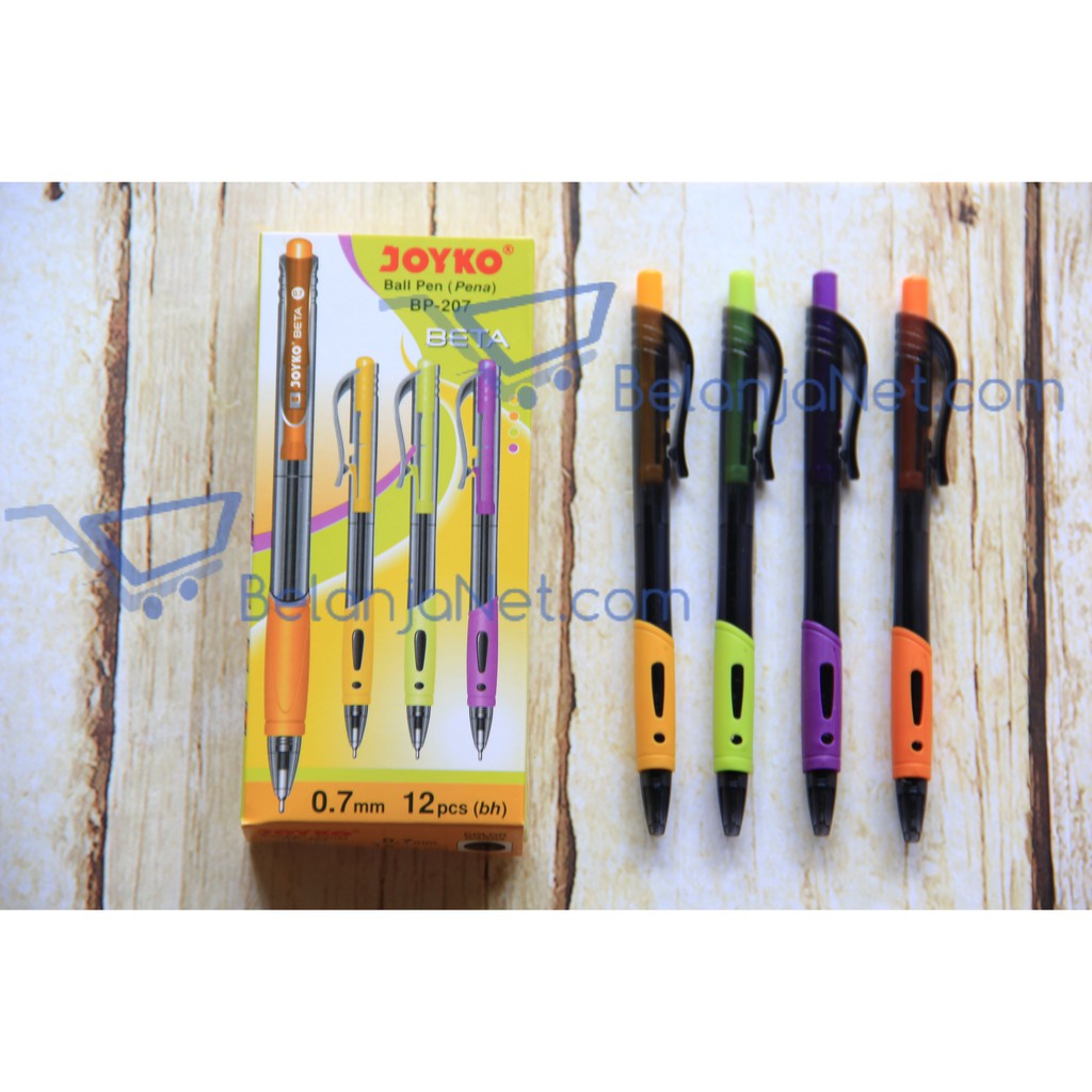 

Pen Joyko BETA 0.7 mm BP-207 [1 LUSIN]