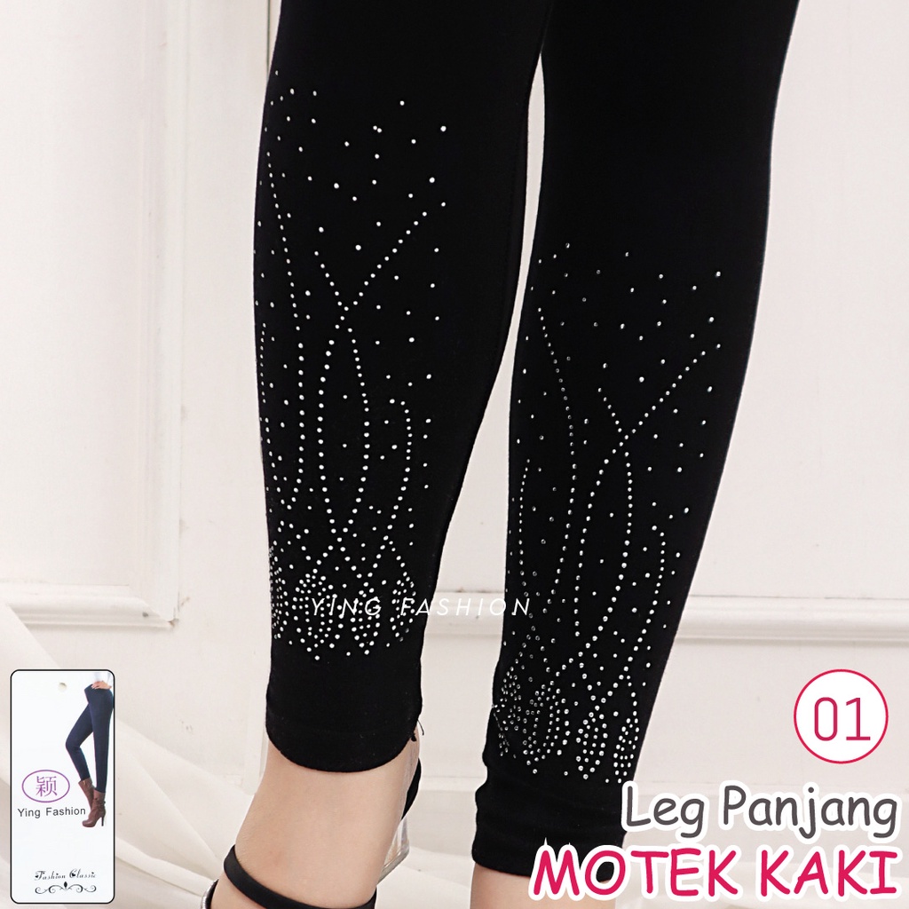 Legging MOTEK KAKI MK09-01 / LEGGING MOTEK KAKI PANJANG / LEGGING MOTEK PANJANG / LEGGING IMPORT / LEGGING YING FASHION