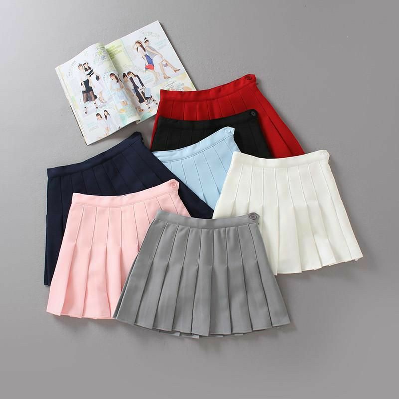 rok sekolah model Korea/rok cosplay jepang