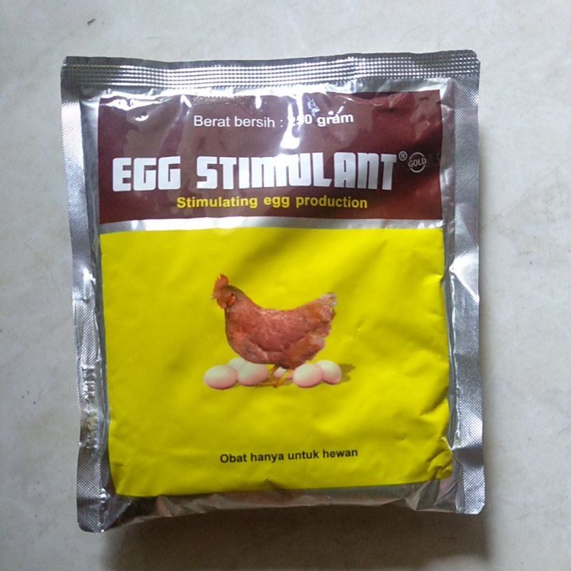 EGG STIMULANT stimulan ayam supaya bertelur, Kemasan 250gr