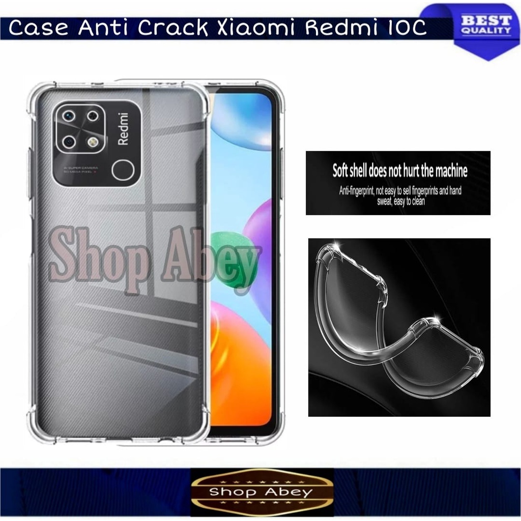 Case Xiaomi Redmi 10C Ultrathin Anticrack Premium Softcase Transparant Xiaomi Redmi 10C – New