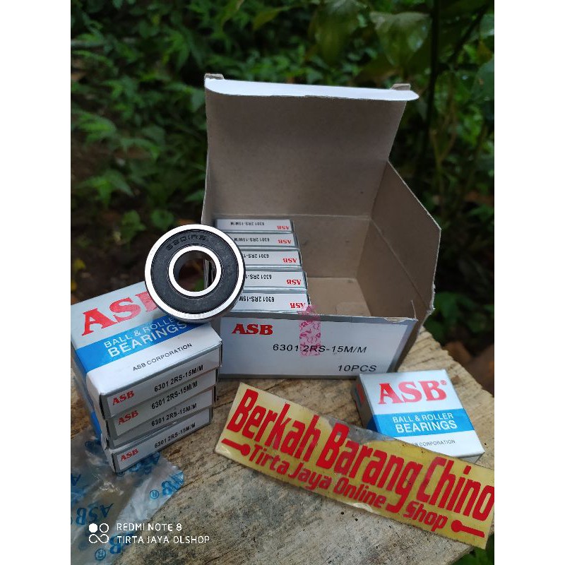 laker bearing 6301 as 15 buat tromol depan honda as roda ninja buat tromol blkg supra pake as gl pro