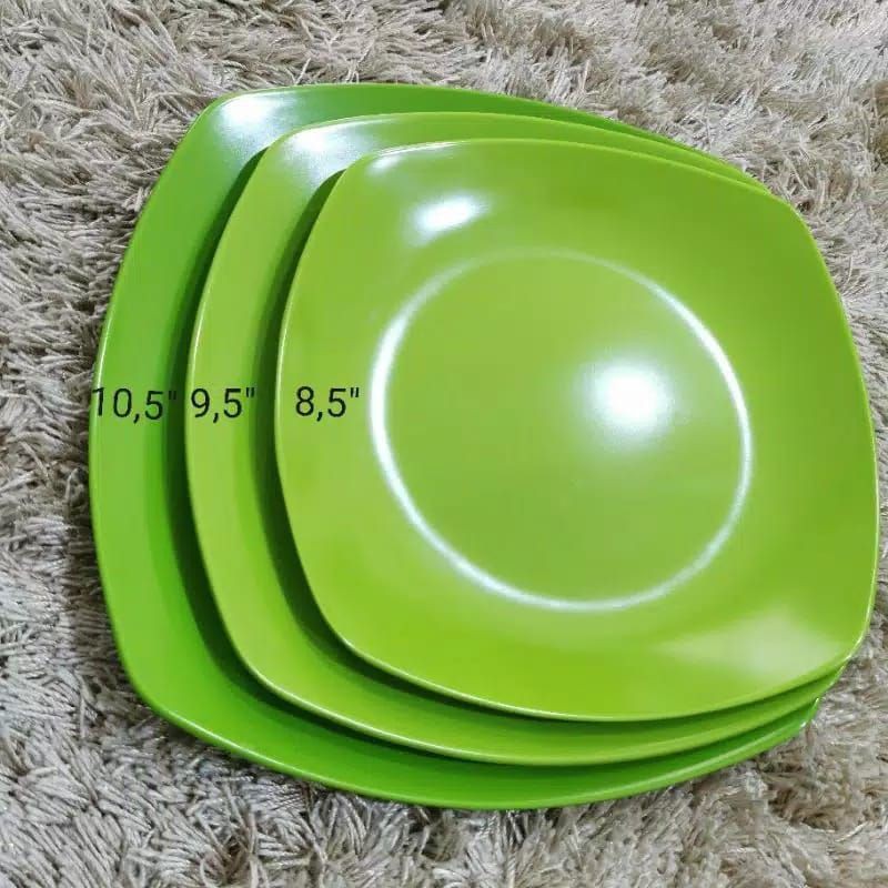 piring persegi melamin unica piring saji piring makan prasmanan