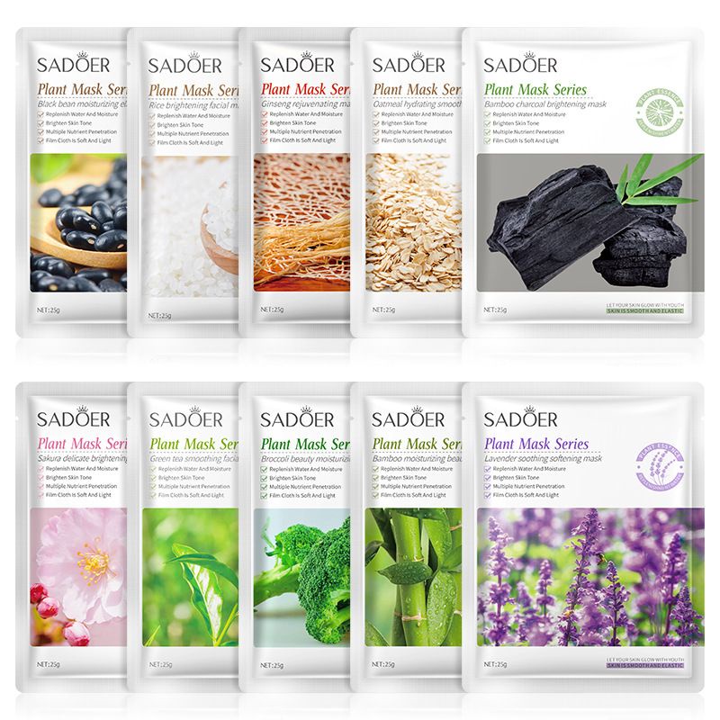 SADOER Original Plant And Fruit Series Facial Mask Sheet