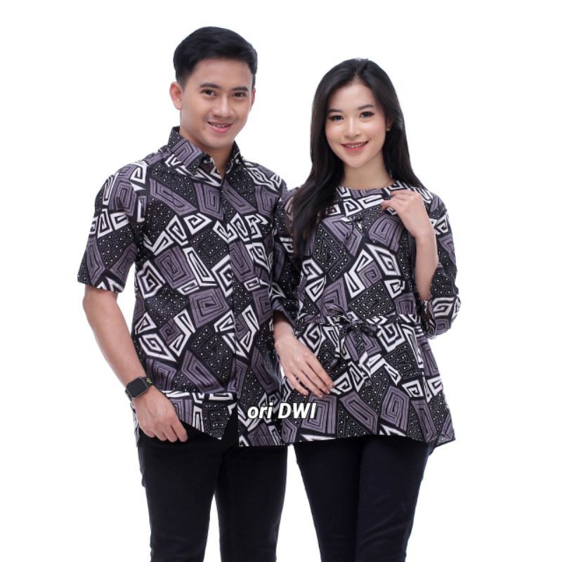 seragam batik Keluarga / baju batik sarimbit side m l xl xxl