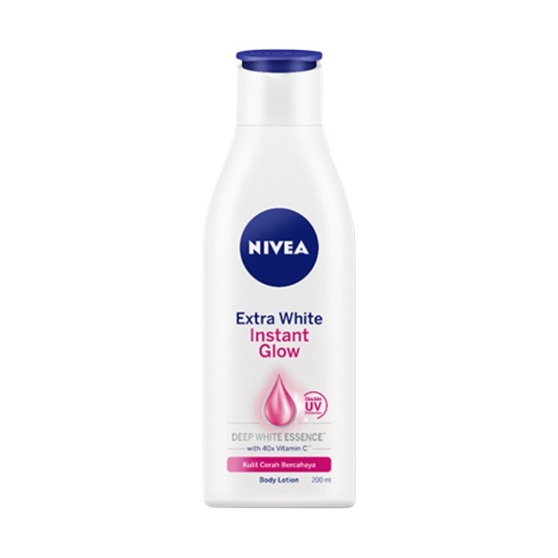 NIVEA Body Care Extra White Instant Glow SPF15 Lotion 200 ml/Body Serum 180ml