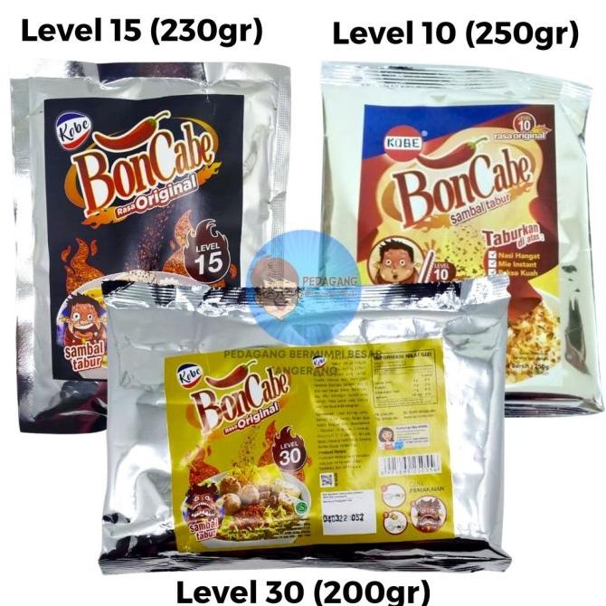 

Bon Cabe Level 10 15 30 / Kobe BonCabe Cabe Cabai Bubuk