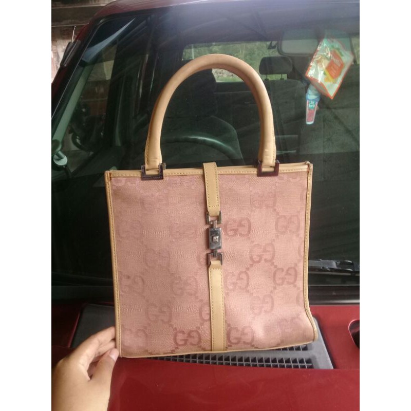 GUCCI JACKIE SECOND || GUCCI PRELOVED || TAS GUCCI SECOND || TAS GUCCI CANVAS