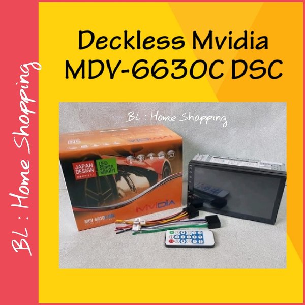 Head Unit Double Din Mvidia MDV-6630C DSC Deckless Mvidia MDV-6630C DSC TV Mobil