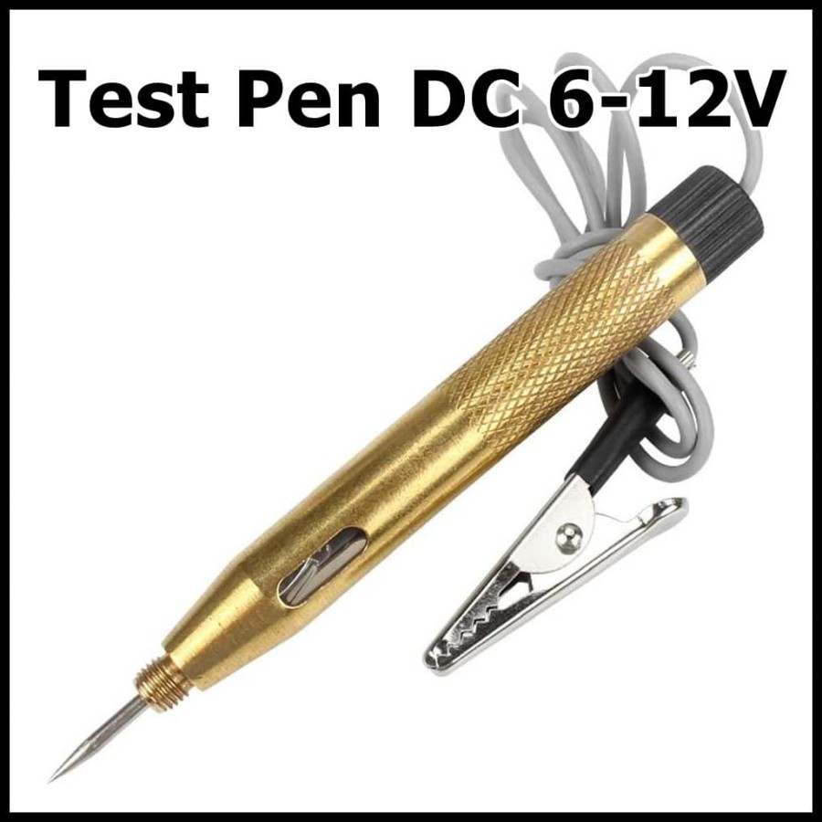 Test Pen DC Deteksi Arus Listrik Spark DC 6V 12V ET610