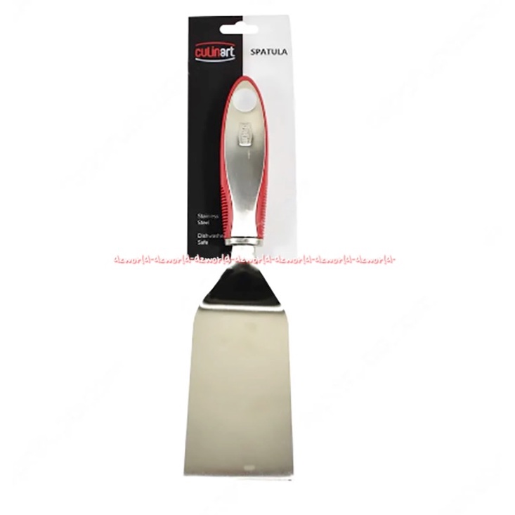 Culinart Spatula Stainless Steel 26cm Dapat Digantung Sendok Spatula Culin art Kulinart Kulin Art Cullinart