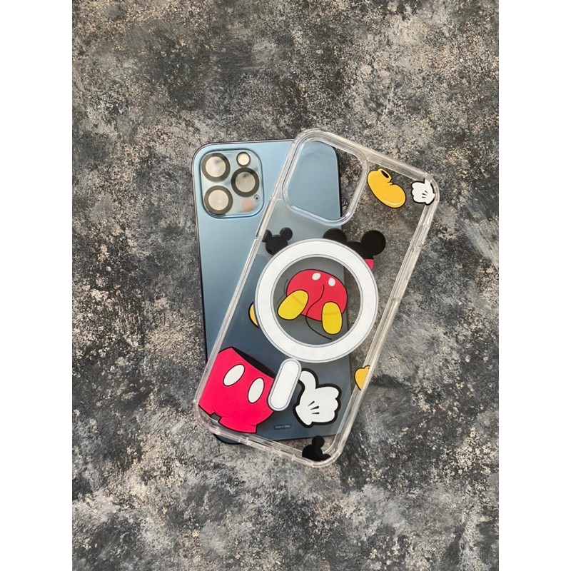 CASE MAGSAFE IPHONE 14PROMAX 14PRO 14PLUS 14 13PROMAX 13 13PRO 13 MINI 12 PROMAX 12 PRO 12 MINI 11 PROMAX 11 PRO 11 XS MAX XS XR GAMBAR MICKEY CASELAB